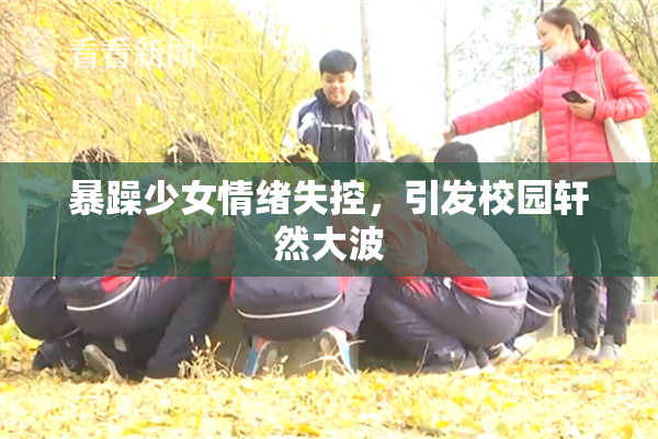 暴躁少女情绪失控，引发校园轩然大波