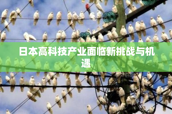 日本高科技产业面临新挑战与机遇