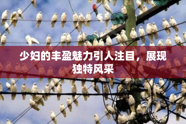 少妇的丰盈魅力引人注目，展现独特风采