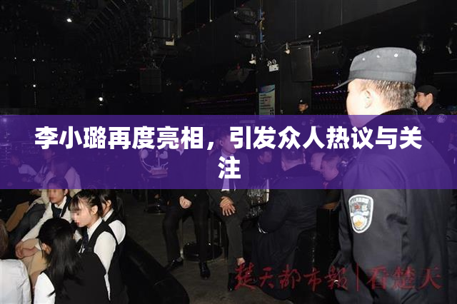 李小璐再度亮相，引发众人热议与关注