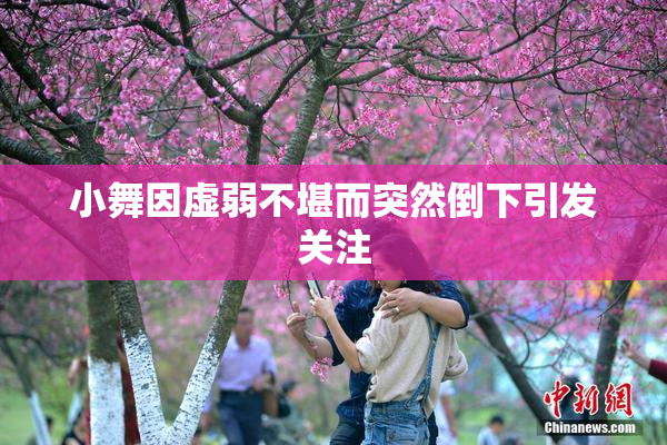 小舞因虚弱不堪而突然倒下引发关注