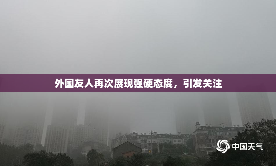 外国友人再次展现强硬态度，引发关注