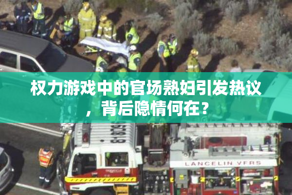 权力游戏中的官场熟妇引发热议，背后隐情何在？