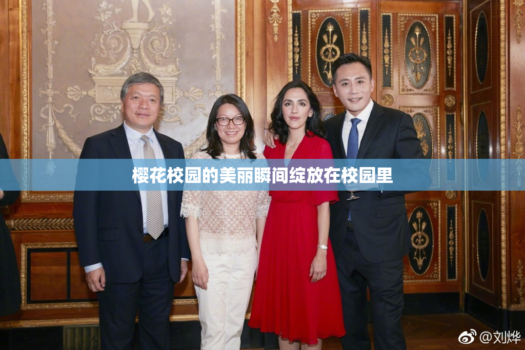 樱花校园的美丽瞬间绽放在校园里
