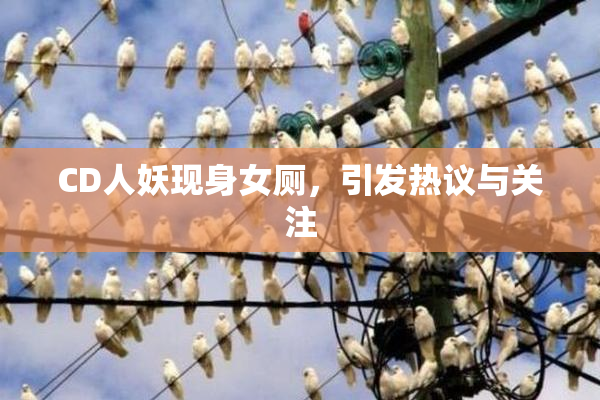 CD人妖现身女厕，引发热议与关注