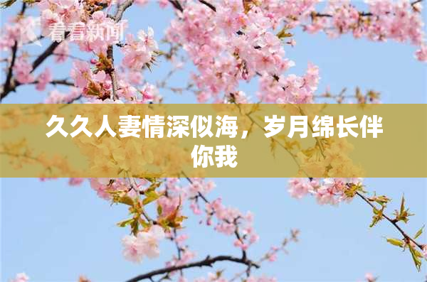 久久人妻情深似海，岁月绵长伴你我