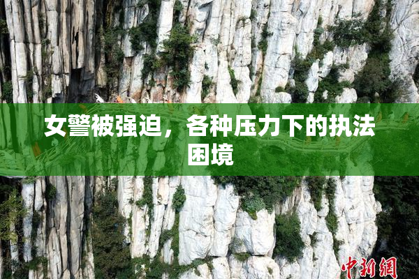 女警被强迫，各种压力下的执法困境
