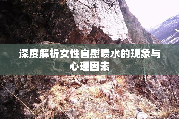 深度解析女性自慰喷水的现象与心理因素