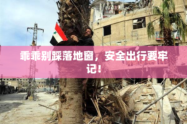 乖乖别踩落地窗，安全出行要牢记！