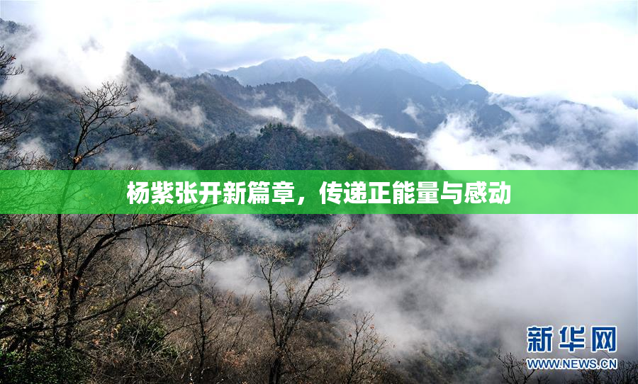 杨紫张开新篇章，传递正能量与感动