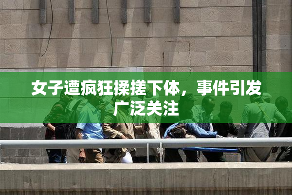女子遭疯狂揉搓下体，事件引发广泛关注