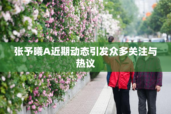 张予曦A近期动态引发众多关注与热议