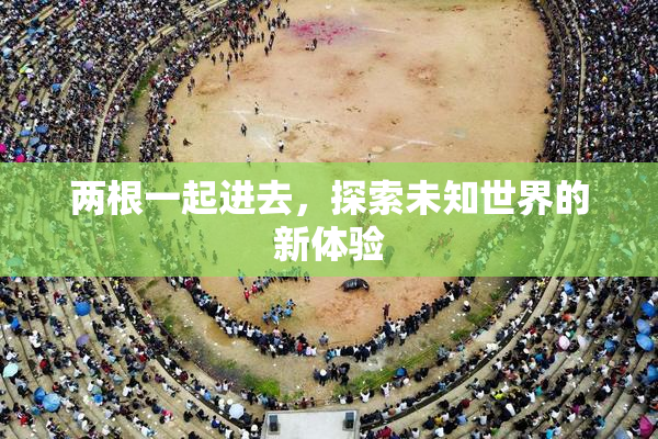 两根一起进去，探索未知世界的新体验