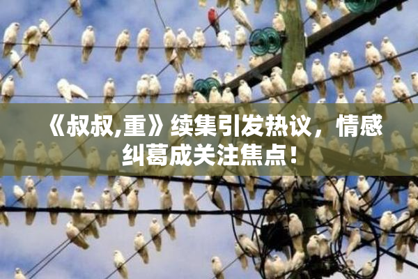 《叔叔,重》续集引发热议，情感纠葛成关注焦点！