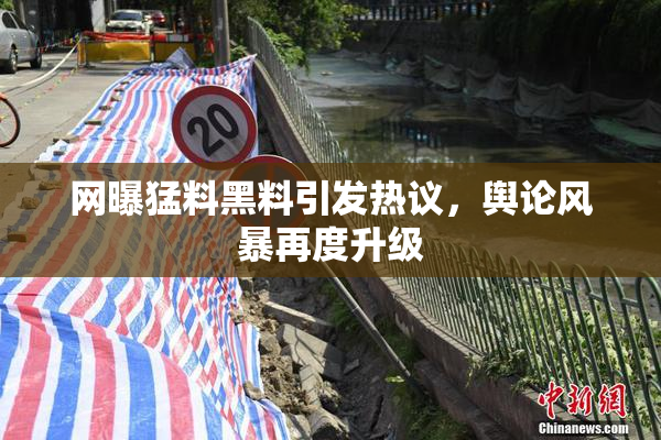 网曝猛料黑料引发热议，舆论风暴再度升级