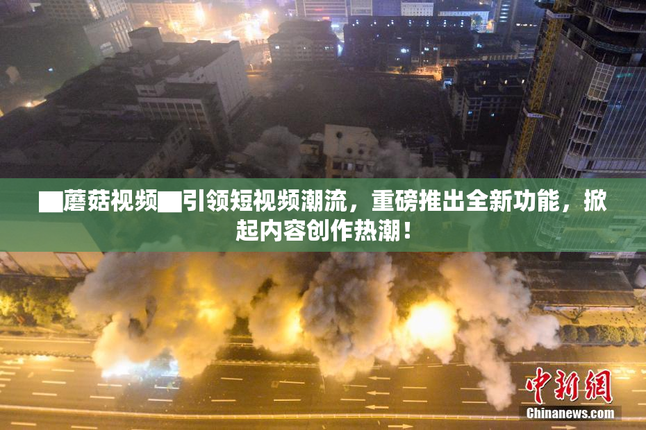 ▇蘑菇视频▇引领短视频潮流，重磅推出全新功能，掀起内容创作热潮！