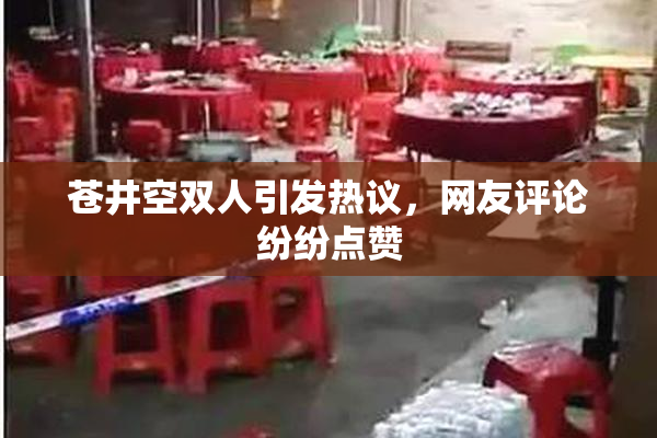 苍井空双人引发热议，网友评论纷纷点赞