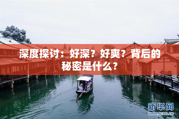 深度探讨：好深？好爽？背后的秘密是什么？