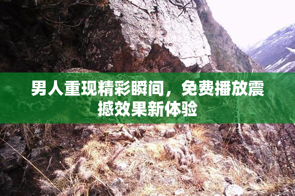 男人重现精彩瞬间，免费播放震撼效果新体验