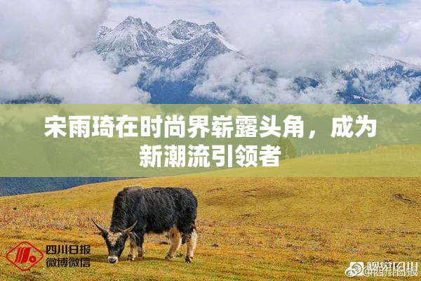 宋雨琦在时尚界崭露头角，成为新潮流引领者