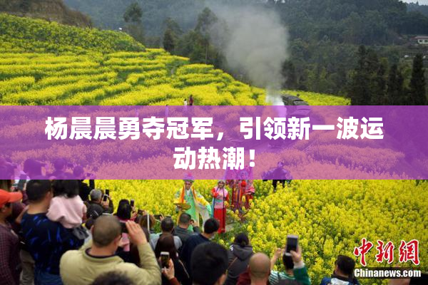 杨晨晨勇夺冠军，引领新一波运动热潮！