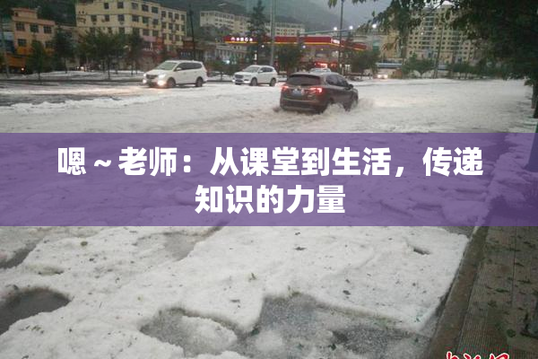嗯～老师：从课堂到生活，传递知识的力量