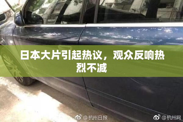 日本大片引起热议，观众反响热烈不减