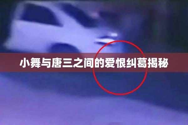小舞与唐三之间的爱恨纠葛揭秘