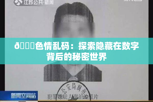 🔞色情乱码：探索隐藏在数字背后的秘密世界