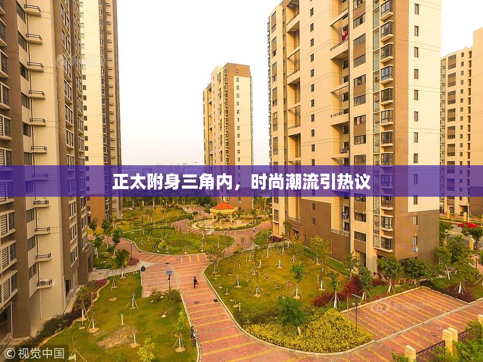 正太附身三角内，时尚潮流引热议