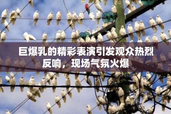 巨爆乳的精彩表演引发观众热烈反响，现场气氛火爆