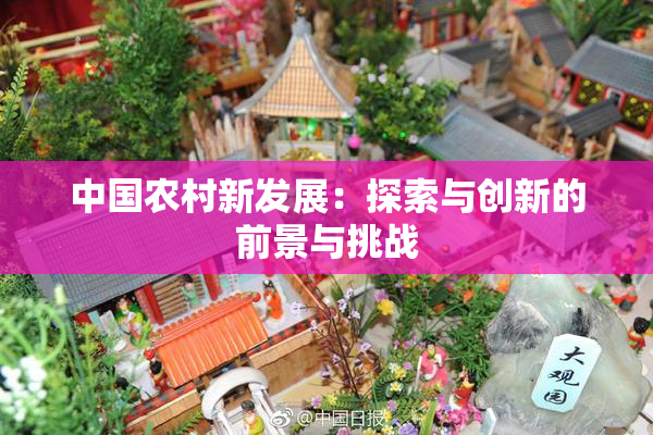 中国农村新发展：探索与创新的前景与挑战
