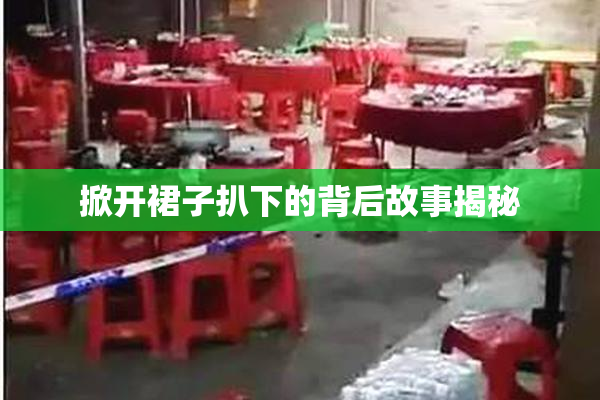 掀开裙子扒下的背后故事揭秘