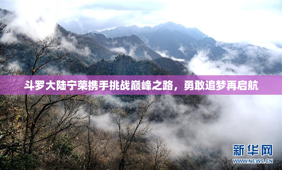 斗罗大陆宁荣携手挑战巅峰之路，勇敢追梦再启航