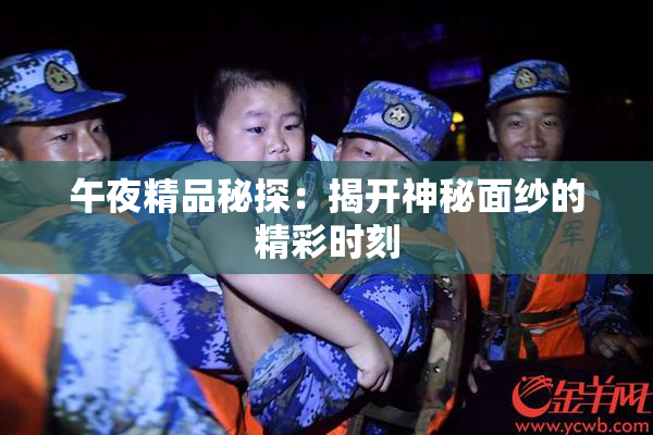 午夜精品秘探：揭开神秘面纱的精彩时刻