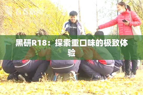 黑研R18：探索重口味的极致体验