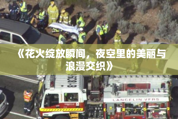 《花火绽放瞬间，夜空里的美丽与浪漫交织》