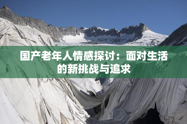 国产老年人情感探讨：面对生活的新挑战与追求