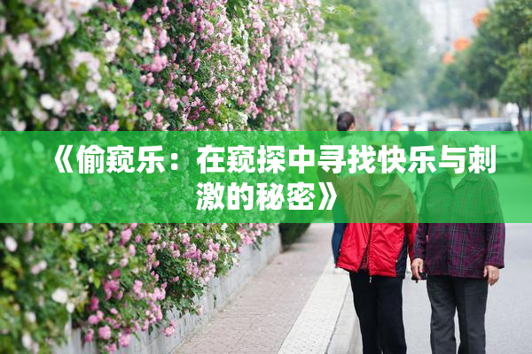 《偷窥乐：在窥探中寻找快乐与刺激的秘密》