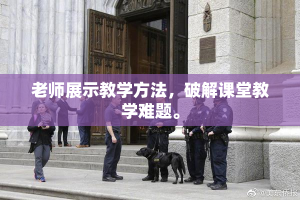 老师展示教学方法，破解课堂教学难题。