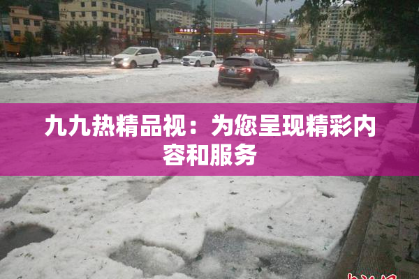 九九热精品视：为您呈现精彩内容和服务