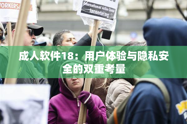 成人软件18：用户体验与隐私安全的双重考量