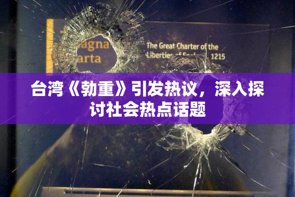 台湾《勃重》引发热议，深入探讨社会热点话题