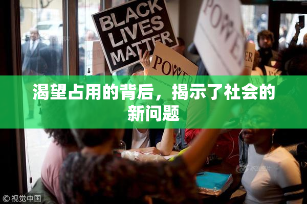 渴望占用的背后，揭示了社会的新问题