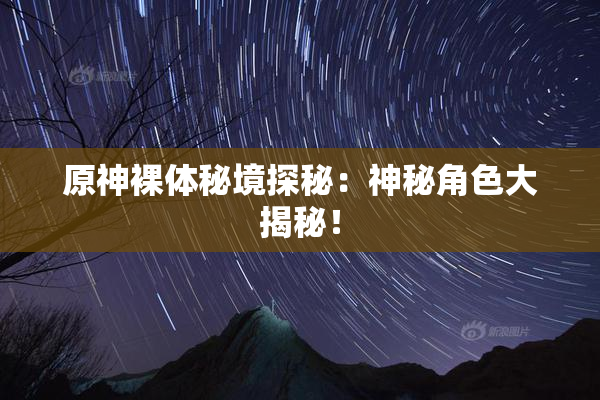 原神裸体秘境探秘：神秘角色大揭秘！