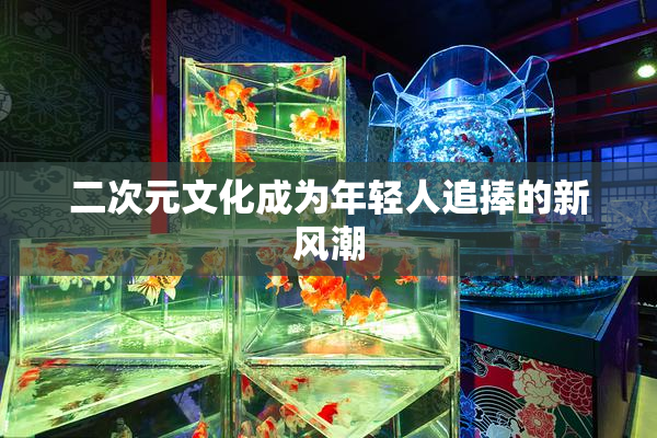 二次元文化成为年轻人追捧的新风潮