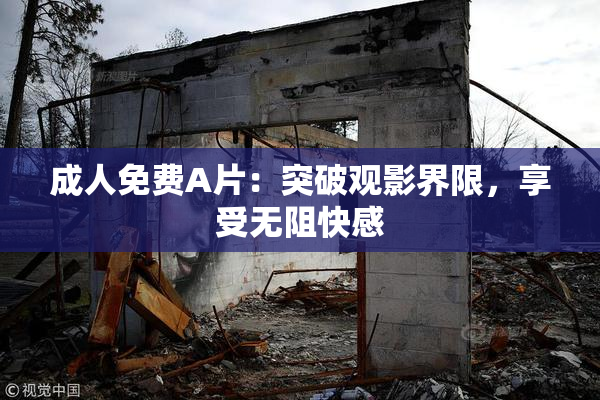 成人免费A片：突破观影界限，享受无阻快感