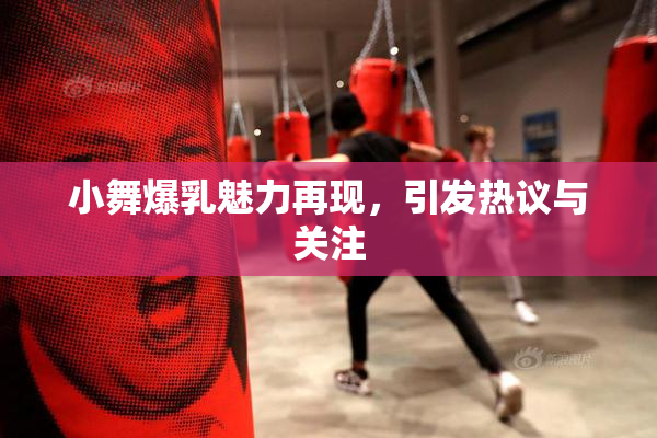 小舞爆乳魅力再现，引发热议与关注
