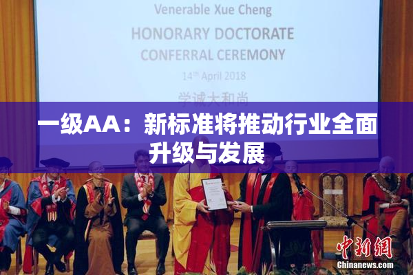 一级AA：新标准将推动行业全面升级与发展