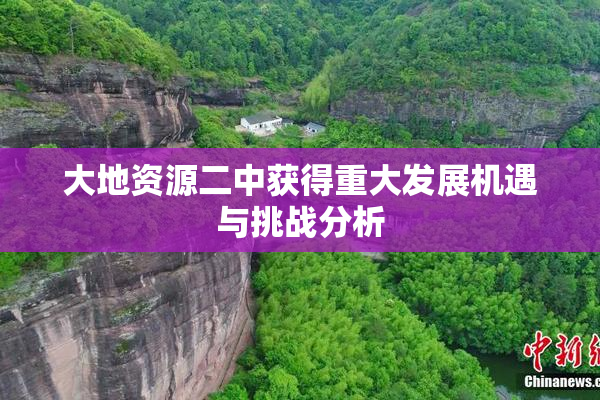 大地资源二中获得重大发展机遇与挑战分析